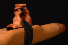 Japanese Aromatic Cypress Native American Flute, Minor, High C-5, #F24J